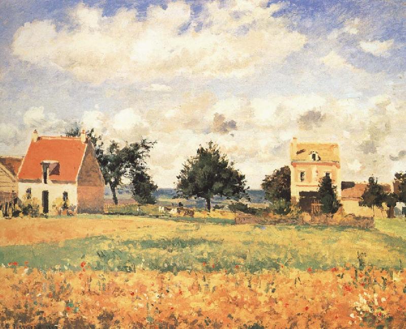 Camille Pissarro Hung housing Germany oil painting art